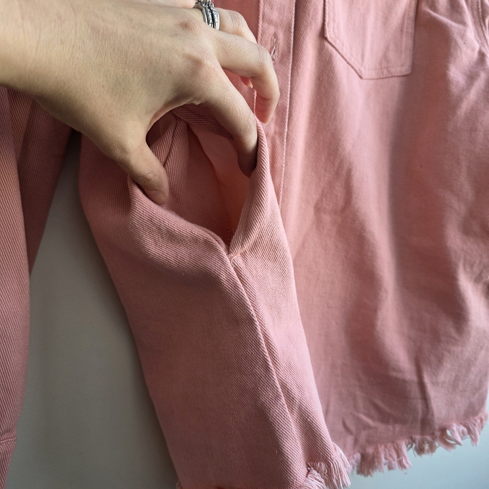 Pink‎ Utility Jacket - Picture 5 of 6
